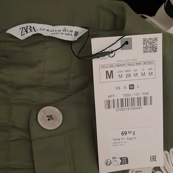 Zara Quilted Embroidered Vest - Picture 5 of 5